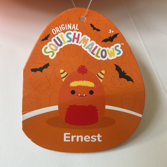 Squishmallow Halloween Ernest Monster Halloween Plush 8” NWT - Picture 4 of 8